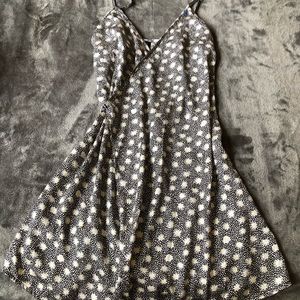 UO Floral Wrap Dress